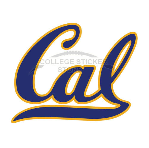 Customs California Golden Bears Iron-on Transfers (Wall Stickers)NO.4076